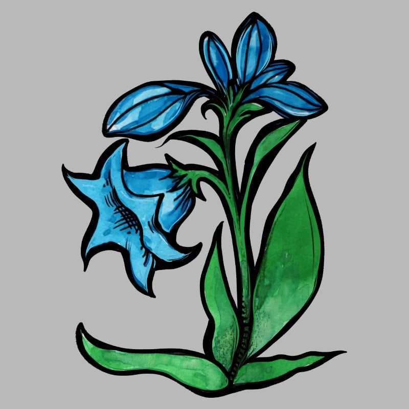 Fleur bleue