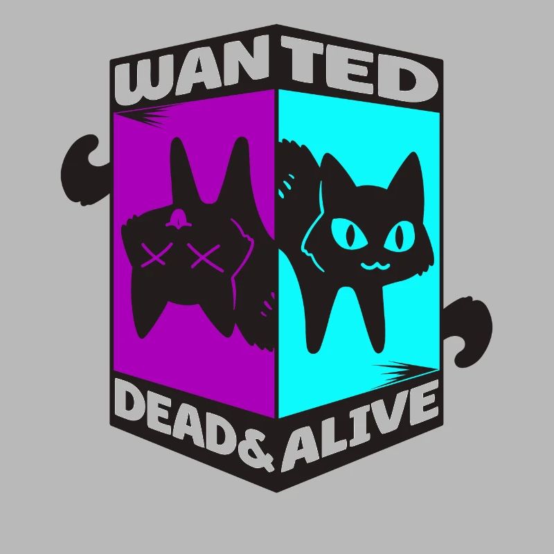 Physik Quanten Nerd Dead Alive Schrödingers Katze