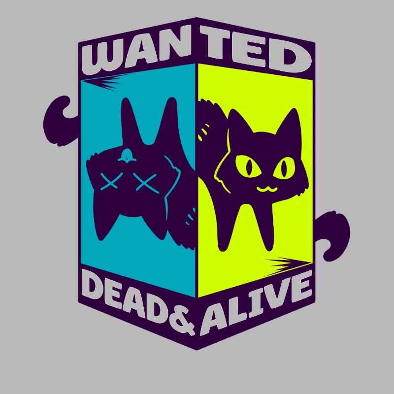 Physik Quanten Nerd Dead Alive Schrödingers Katze