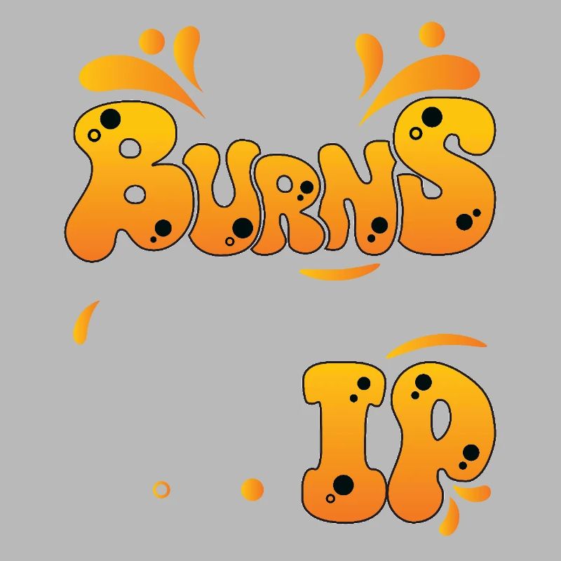 Lustiger Spruch "It Burns when i Pee"!