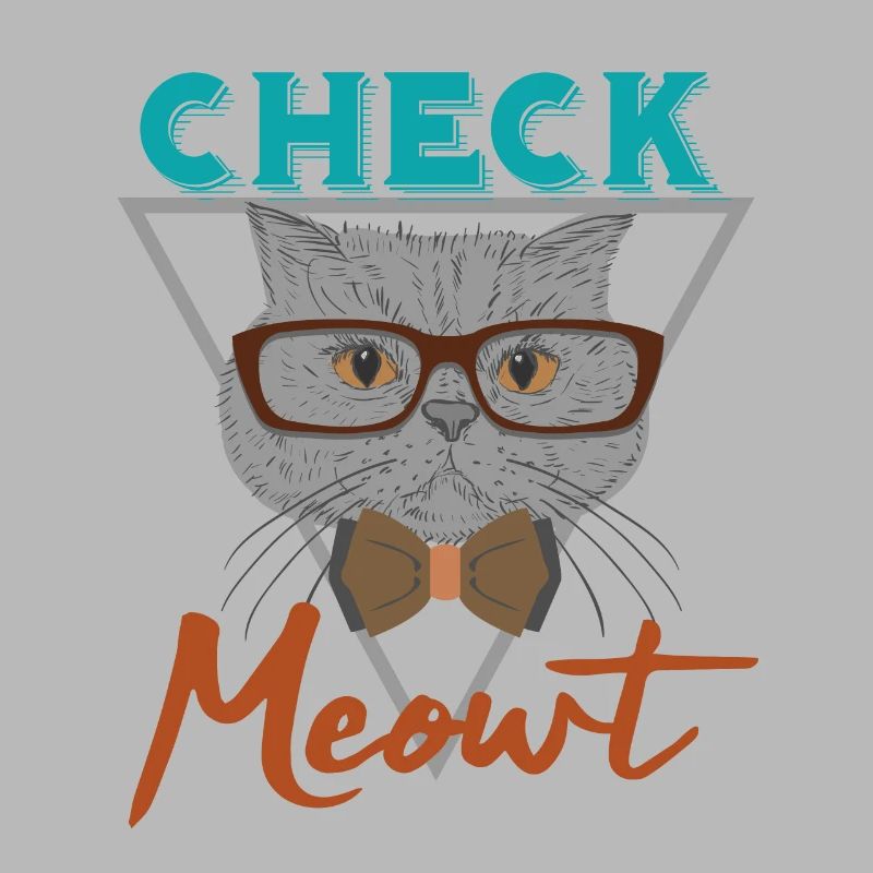 Cat checkmate chess gift