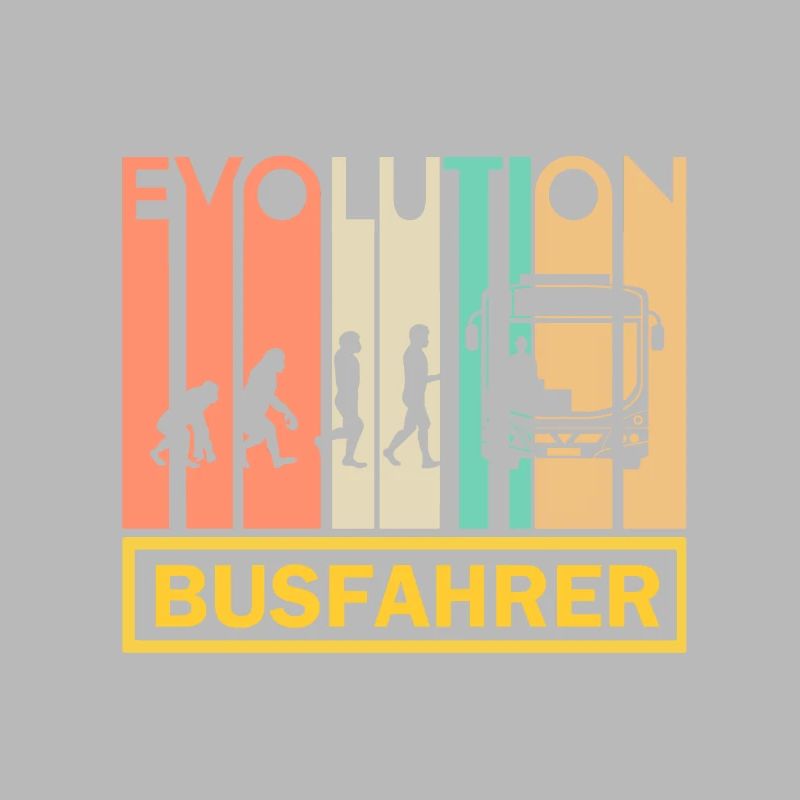 Busfahrer Beruf Geschenk · Evolution