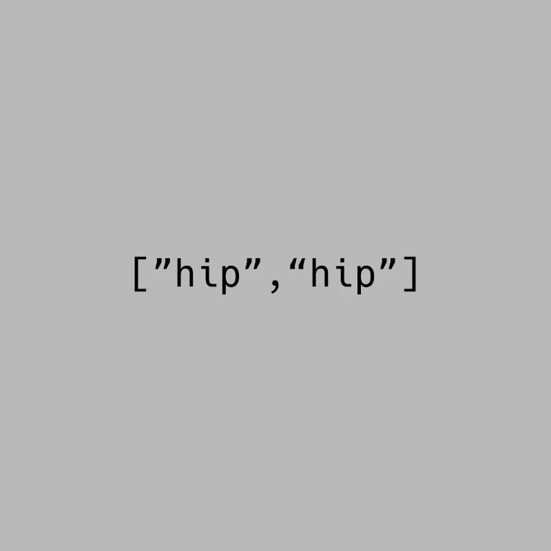 Hip Hip Hooray Programming Array