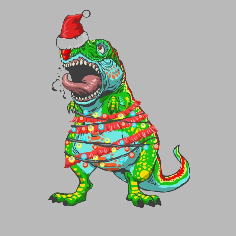 Arbre de Noël TRex Tree Rex Dinosaur