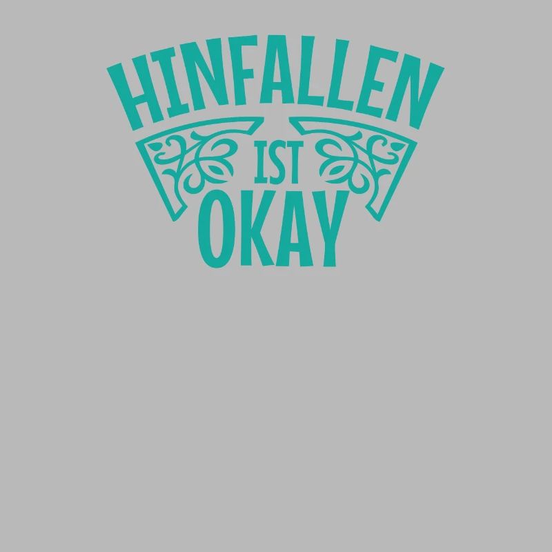 Falling down is okay. Not staying motivated