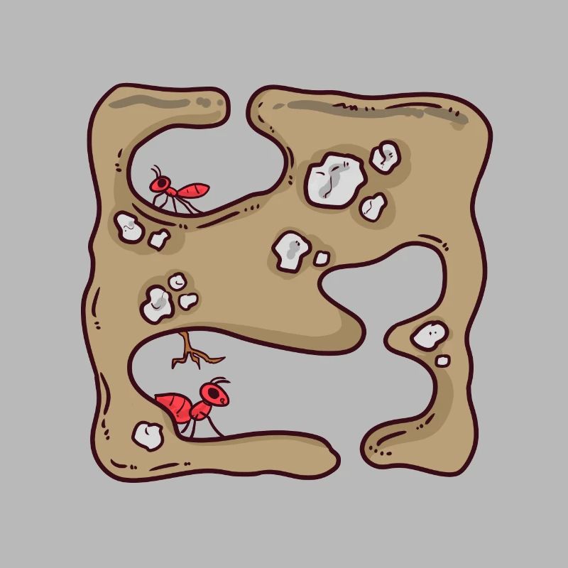 Ant pit