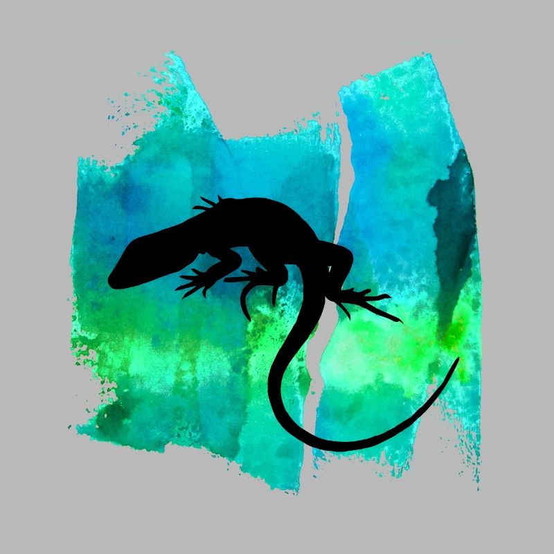 Lizard Eidechse T Shirt