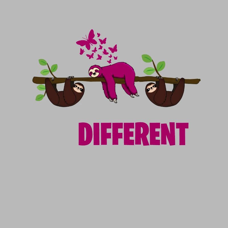 SOYEZ DIFFÉRENT soyez différent Sloth Sloth Design