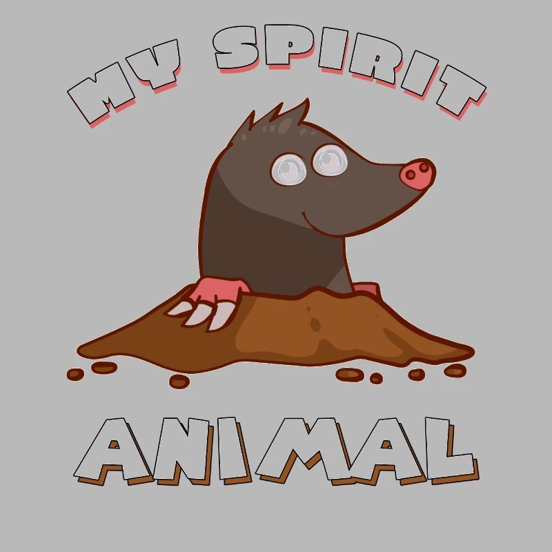 Mole, nearsighted, molehill gift