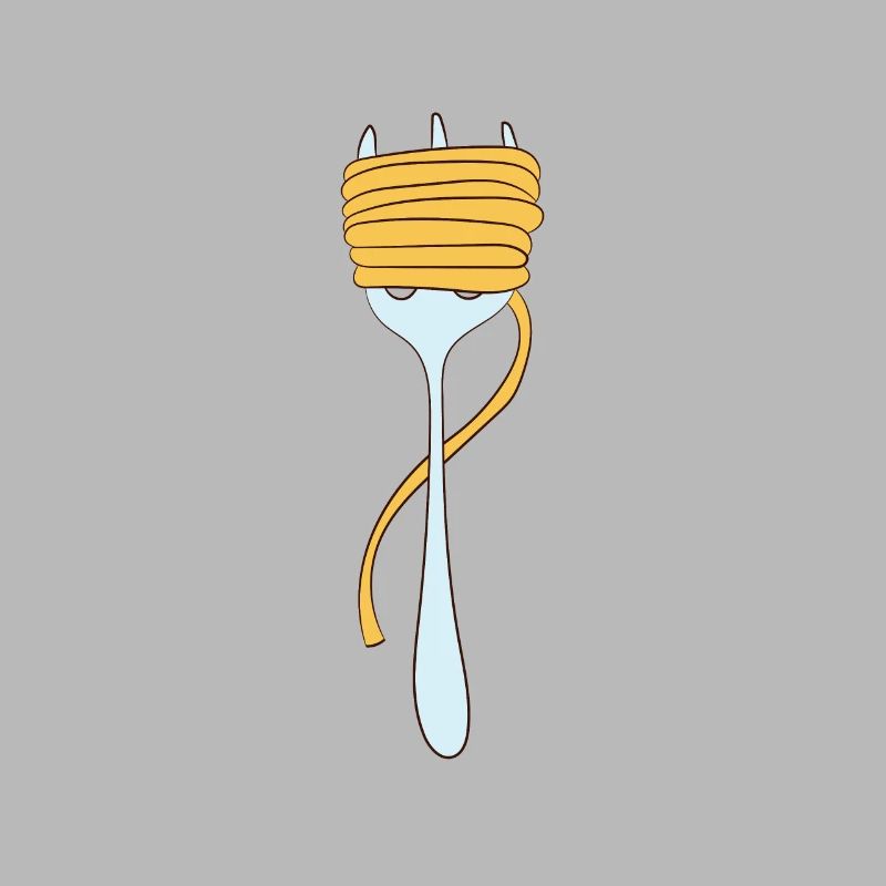 Pasta - Spaghetti wound on fork