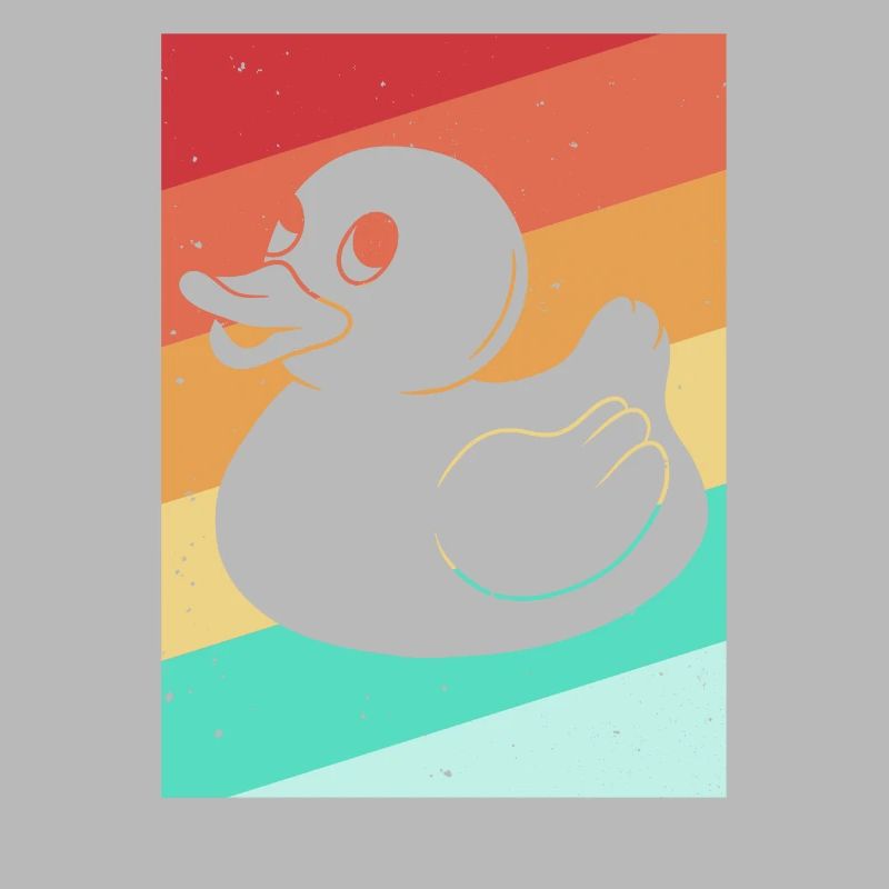 Rubber duck rubber duck bathing duck retro