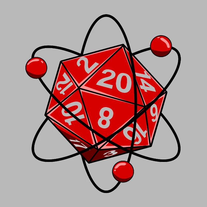 Nerd de la physique électronique du cube D20