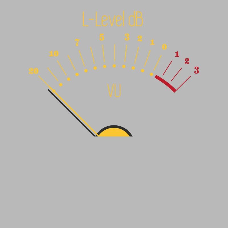 Vu Meter Tontechniker Geschenk