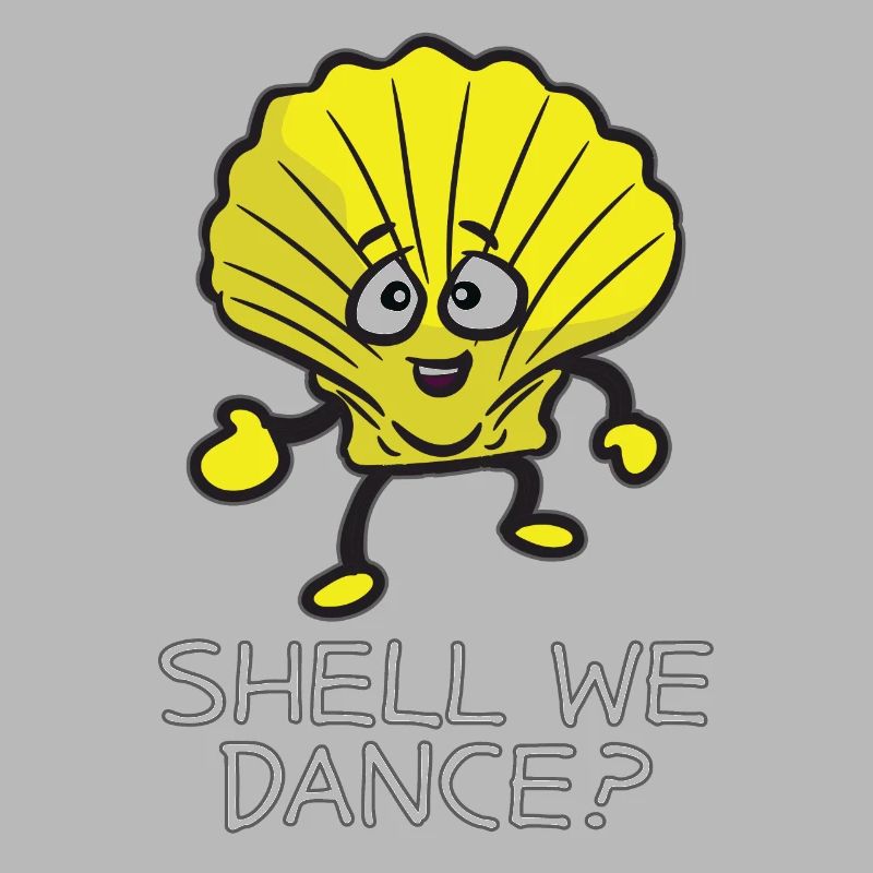 SHELL WE DANCE Funny Dancing Shell Humor