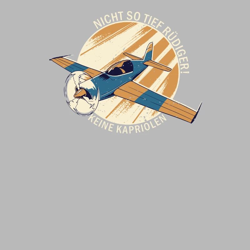 Nicht So Tief Rüdiger Modellflugzeug Meme Geschenk