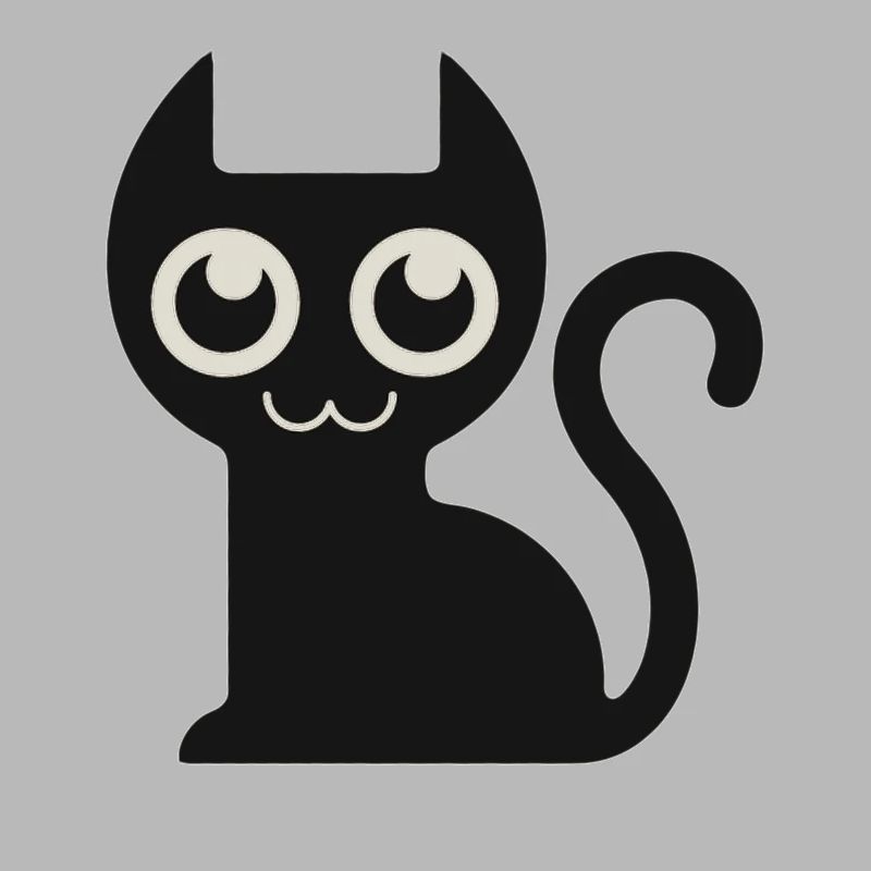 Cadeau de patte de chat de conception drôle de chat