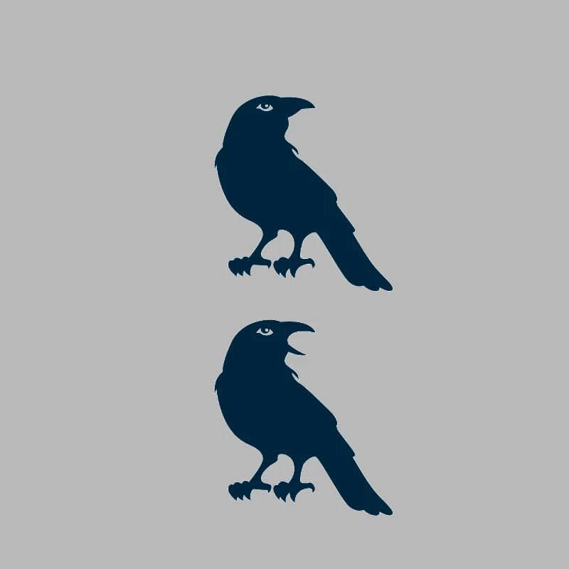 Crow Schrei Geek oder Hipster Geschenk