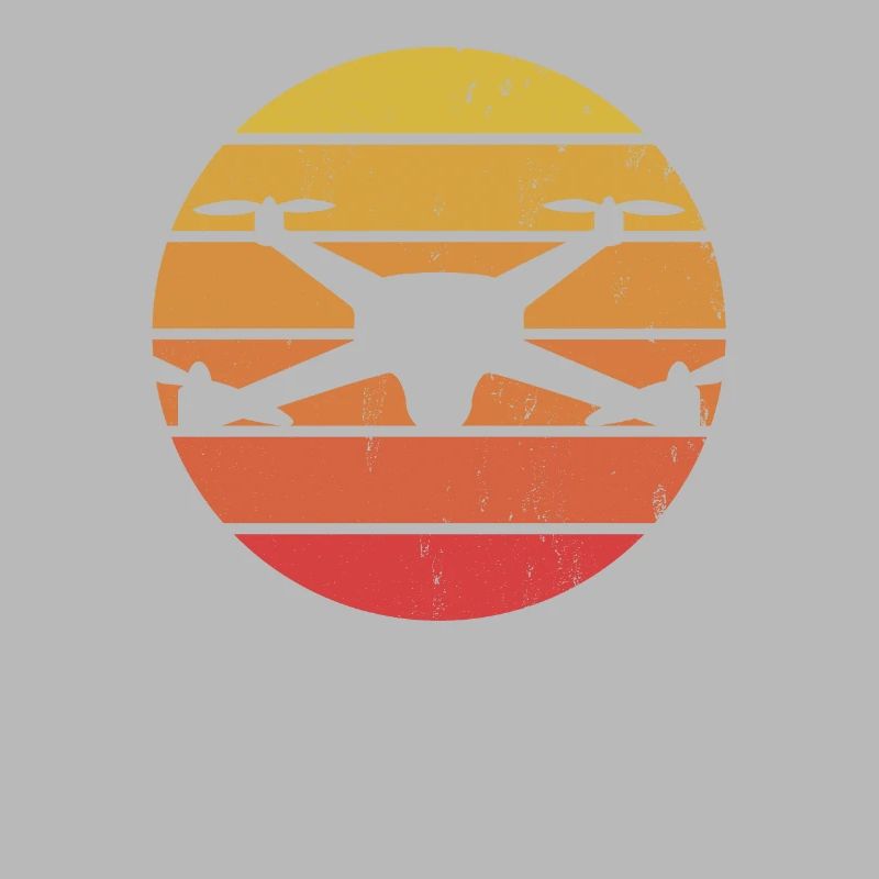Retro vintage drone pilot drone pilot gift