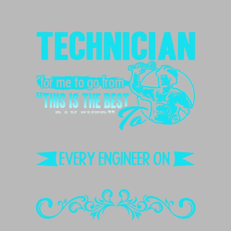 Techniker Ich bin ein Techniker