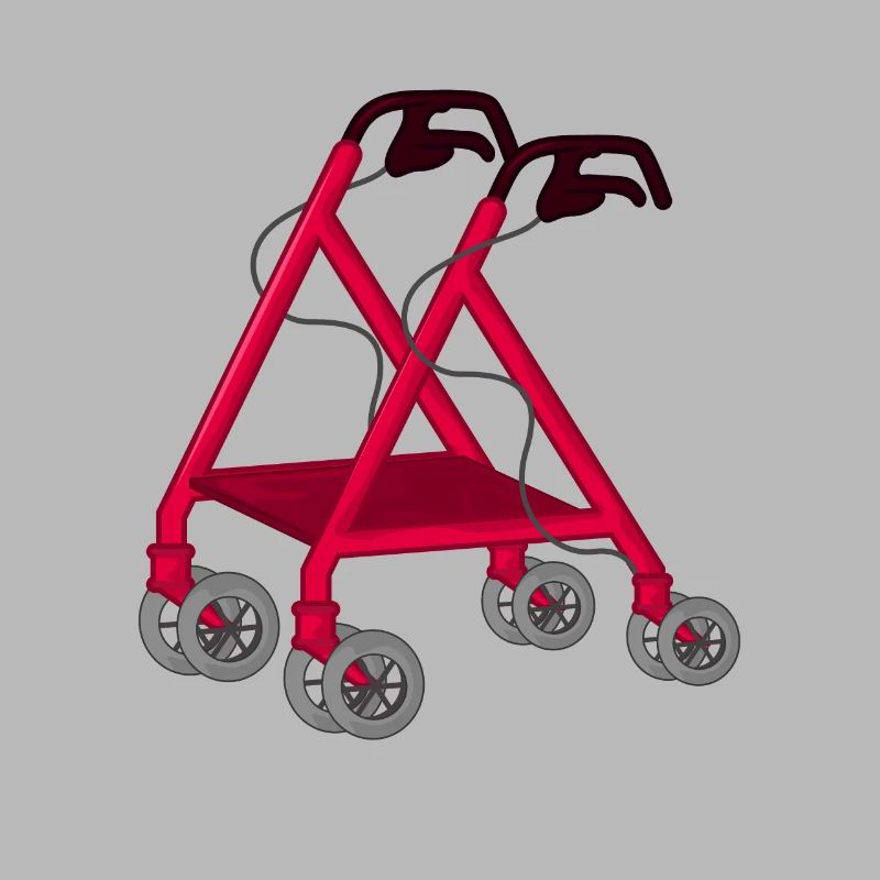 Rollator Walking Aid