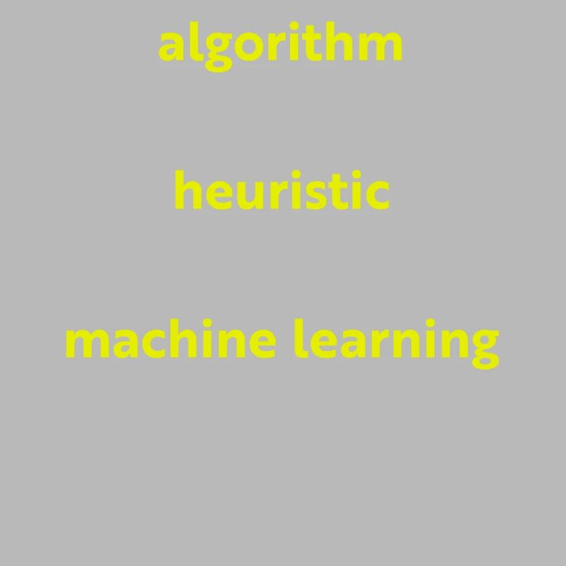 Algorithme lorsque les programmeurs ne veulent pas expliquer w