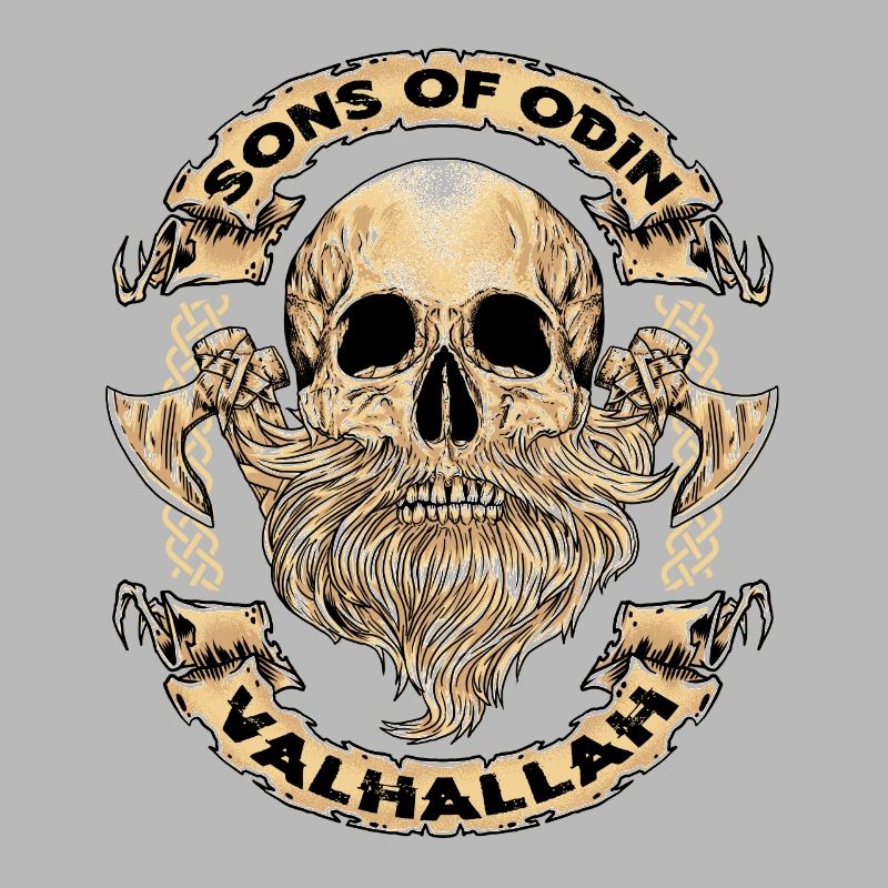 Crânes Vikings Valhalla