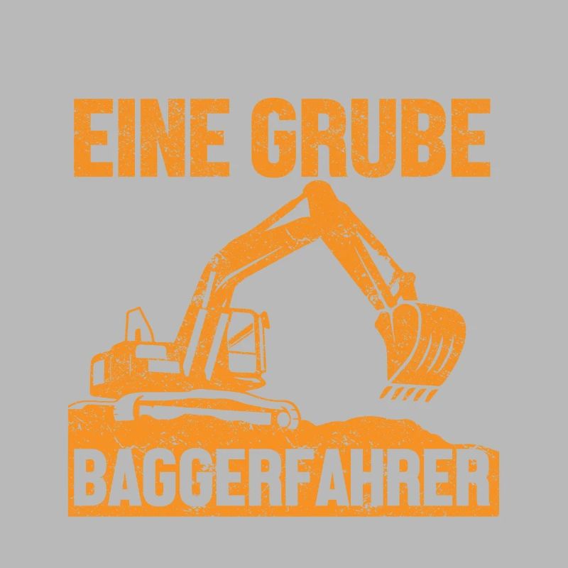 Bagger Baggerfahrer Baggerführer