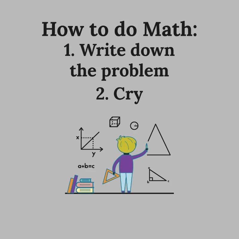 Drôle d’algèbre professeur de mathématiques Comment maths