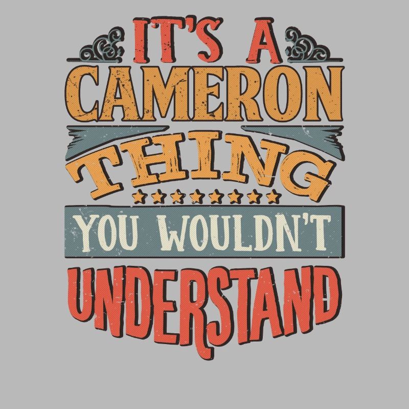 C’est une chose de Cameron que vous ne comprendriez pas -