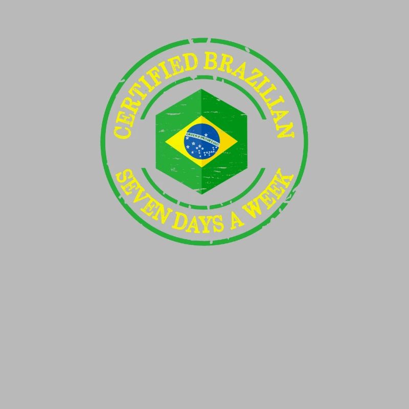 Drapeau Brésilien Certifié Brésilien