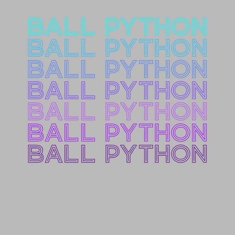 Kugelpython Schlange Retro