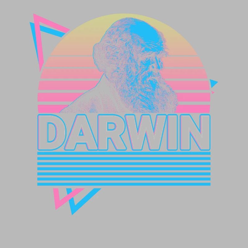 Charles Darwin Théorie de l’évolution Retro Gift