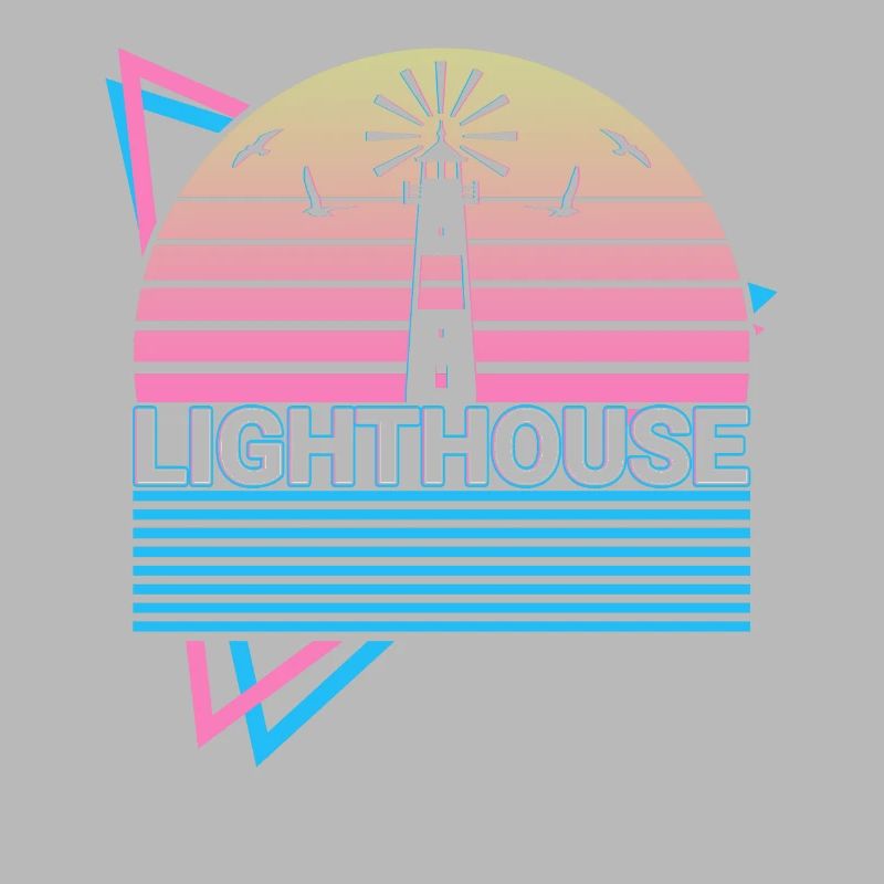 Lighthouse Retro Gift