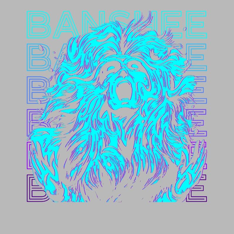 Banshee Irische Legenden Folklore Retro Geschenk