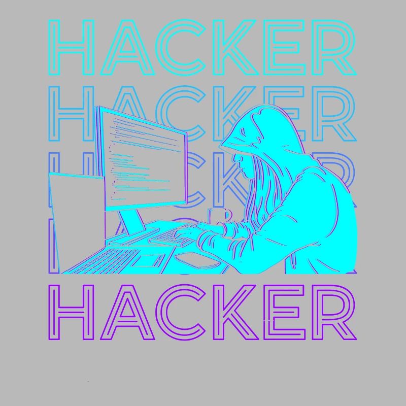 Hacker Hacking Hack Codage Programmation Rétro