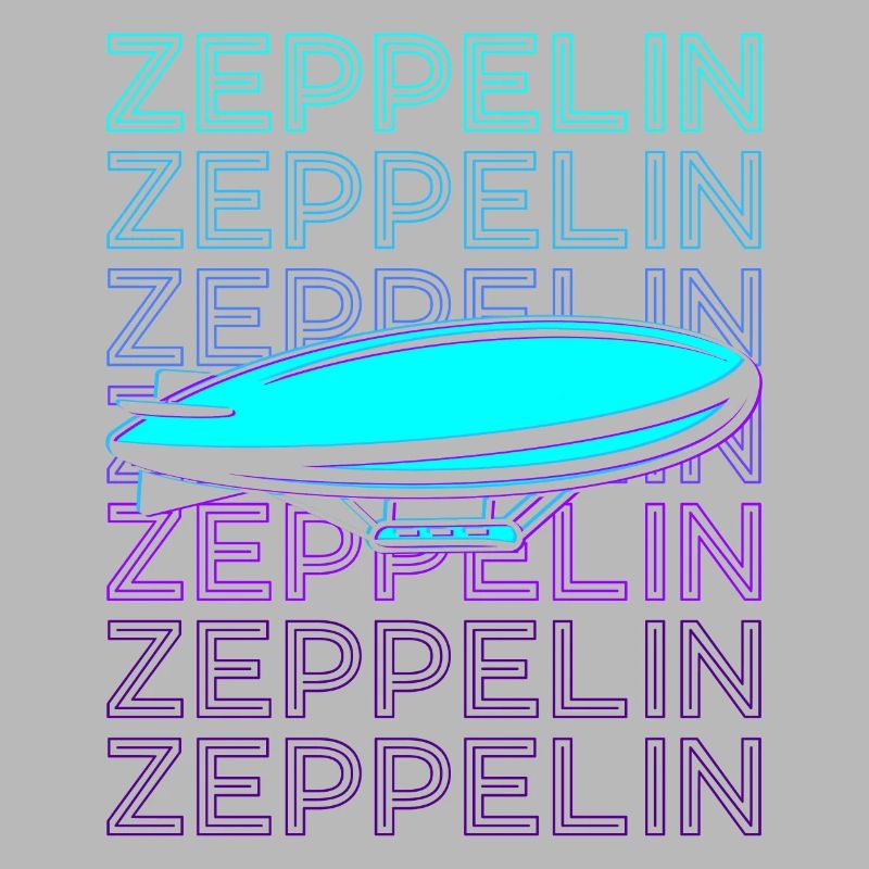 Zeppelin Dirigeable Rétro