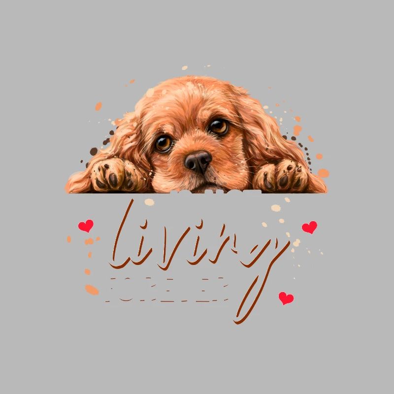 Cocker Spaniel Einziger Makel Des Hundes Lustige