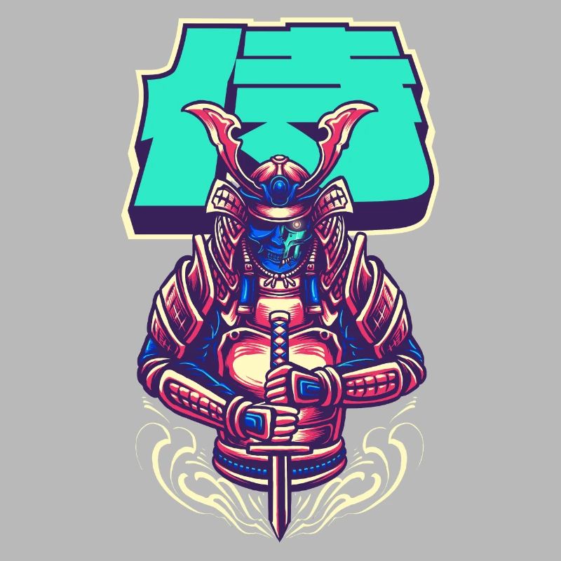 Cyborg Samurai Bushido Warrior Cyber Esthétique