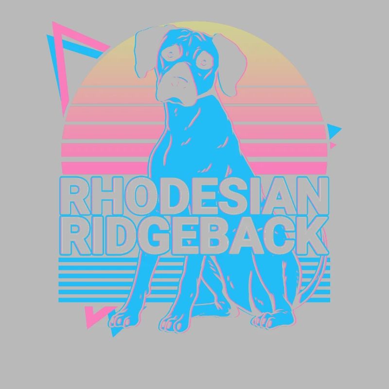Rhodesian Ridgeback Retro