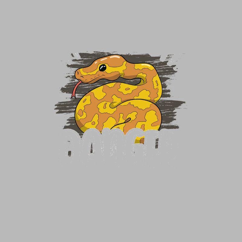 Banana Ball Python Herpétologiste Attention Danger