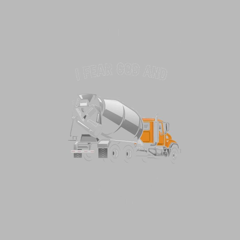 Concrete builder design for construction workers and construction site