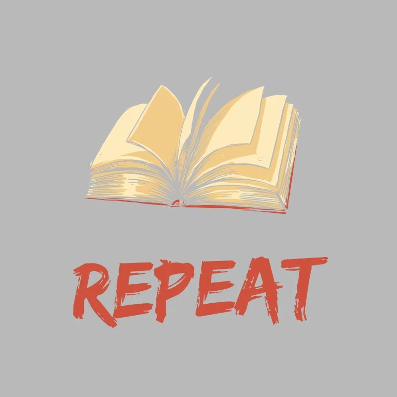 Read Return Repeat Librarian Library Book Lover