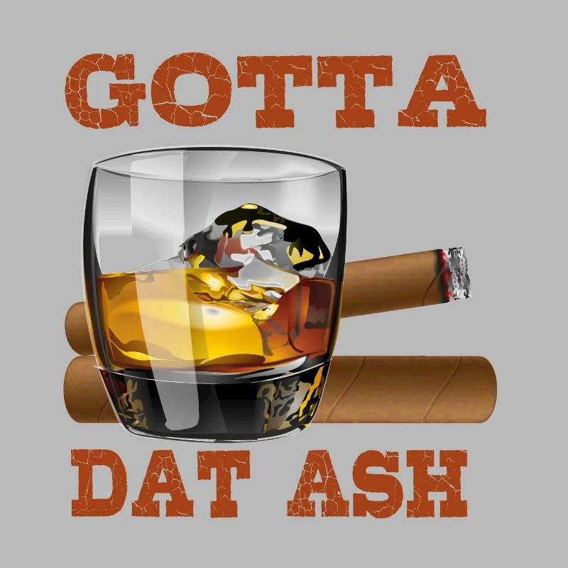 Ich Muss Dat Ash Zigarre Rauchen Tabakraucher