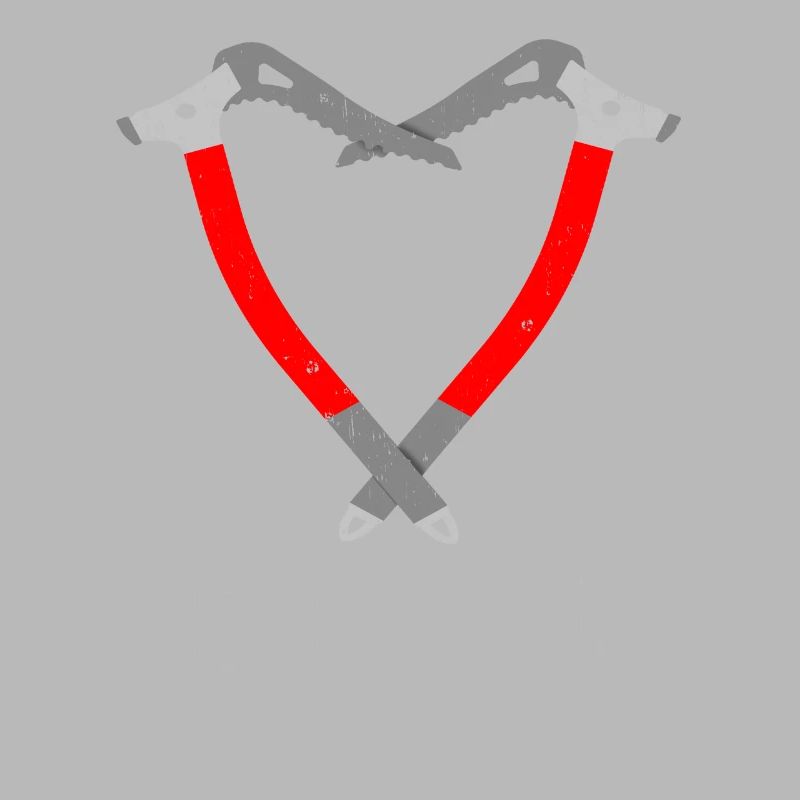 Ich Liebe Eisklettern Eiskletterer Eispickel