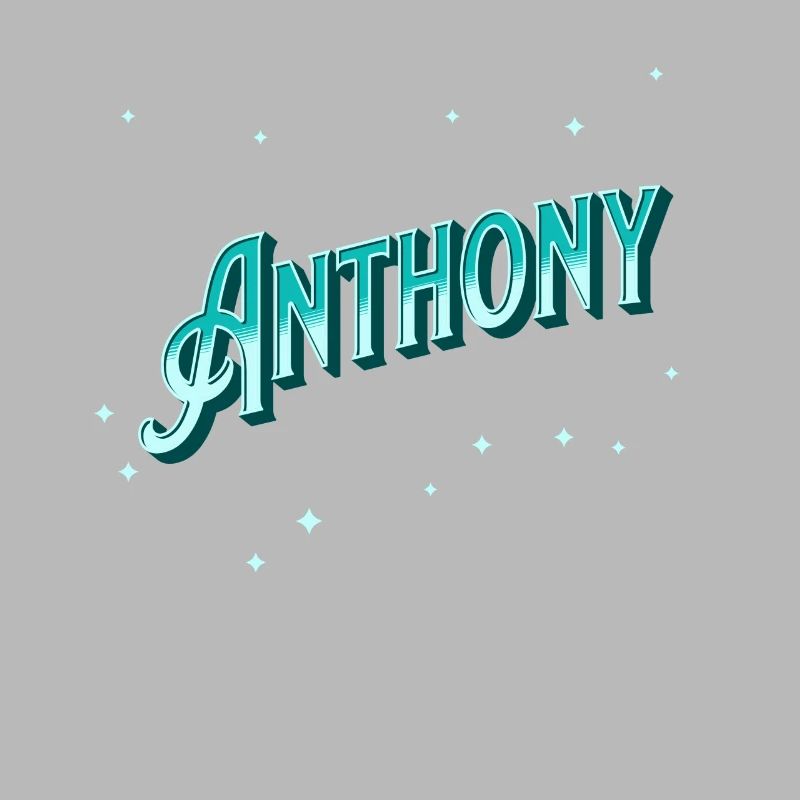 Anthony name personalized