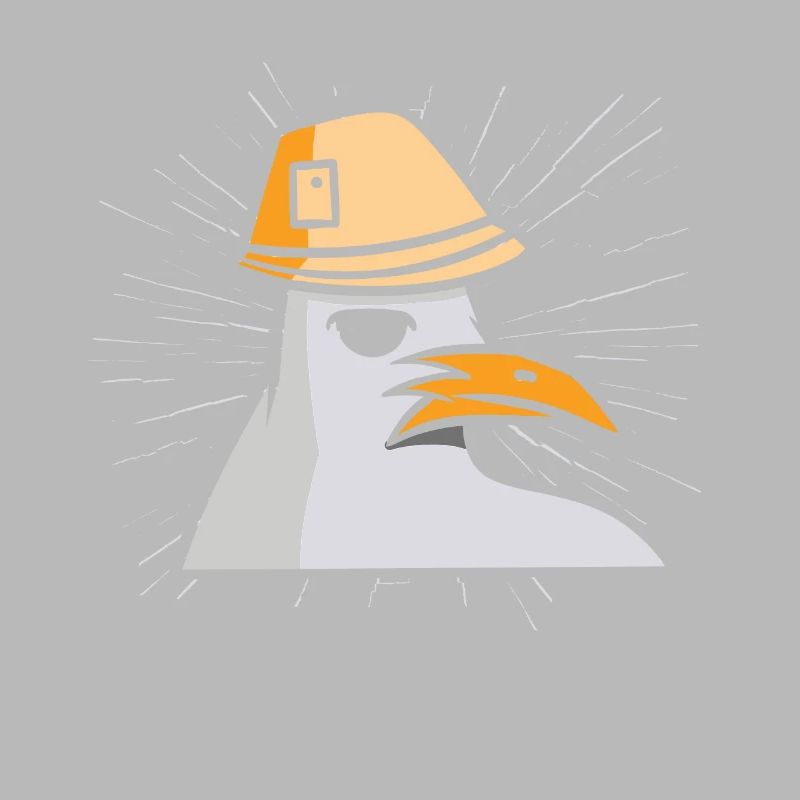 Moin Digga Seagull North German Low German Saying
