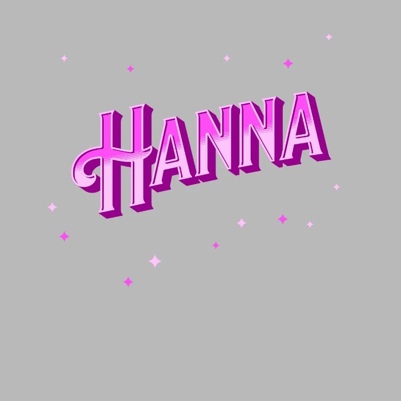 Hanna name personalized