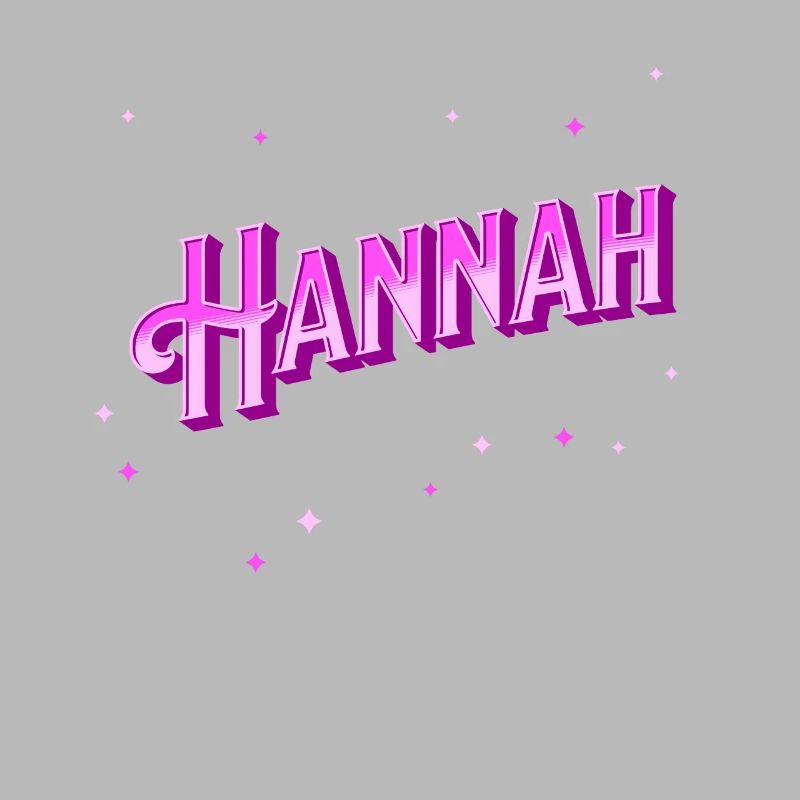 Hannah name personalized