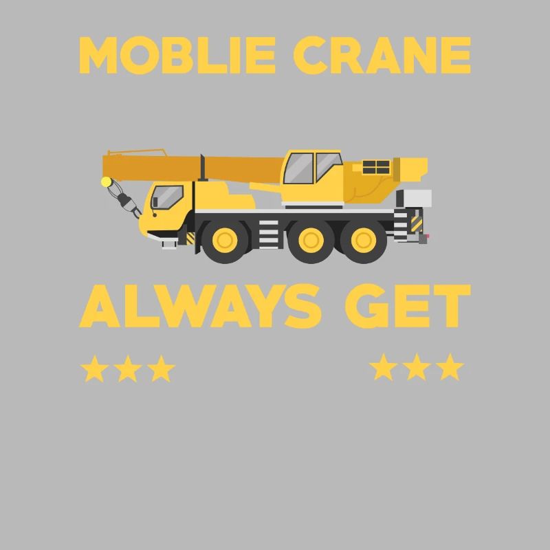Drôle de grutier mobile
