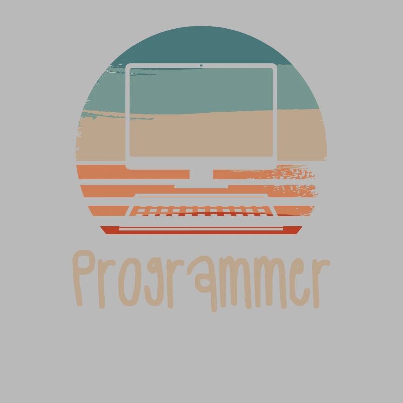 Rétro Vintage Programmeur Programmation Informatique